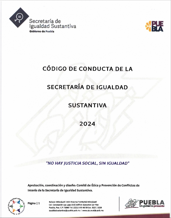 Código de Conducta de la SIS 2024